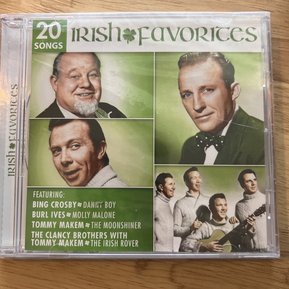 SEALED! 20 Irish Favorites -‎ Crosby, Burl Ives etc.  CD